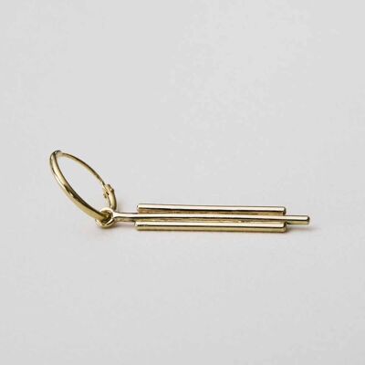 SAGA earring - 14k gold-medium