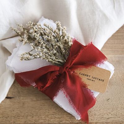 VENICE craft paper and dried flowers set