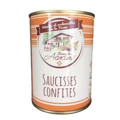 Canned sausages