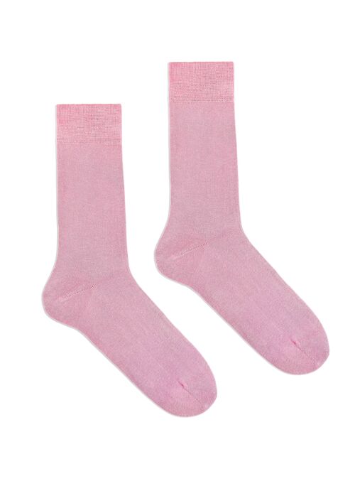 Klue organic cotton solid socks | Pink