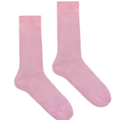 Einfarbige Socken aus Bio-Baumwolle von Klue | Rosa