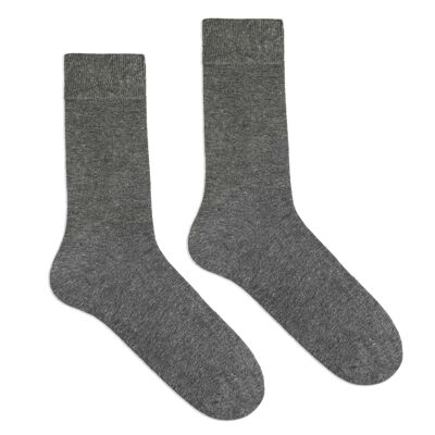Klue organic cotton solid socks | Grey