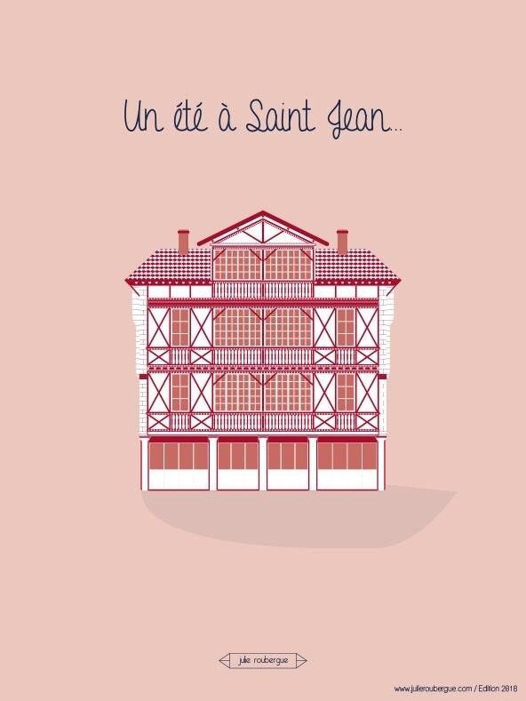 Poster UN'ESTATE A SAINT JEAN DE LUZ