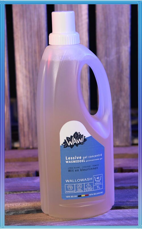 LESSIVE LIQUIDE CONCENTREE (40 doses/L) BLANC COULEUR FONCES