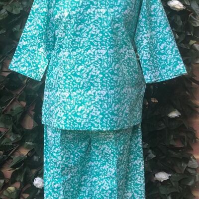 Womenswear Sea Green Pyjama Set