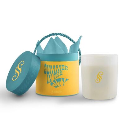 Scented candle made of soy wax "Summer in the City" 270g