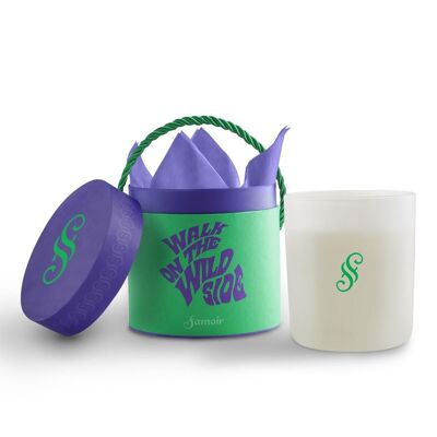 Vela perfumada de cera de soja "Walk on the Wild Side" 270g