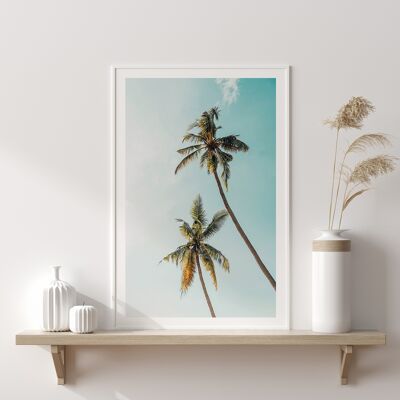 Two Palm Trees painting