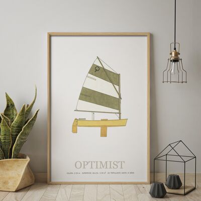 Optimist frame