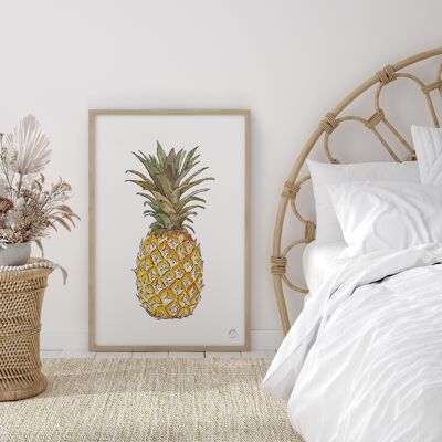 pineapple painting