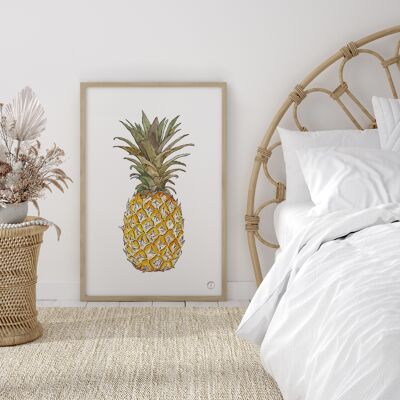 pineapple painting