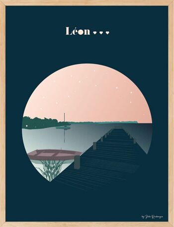 Affiche LEON Le Lac 2