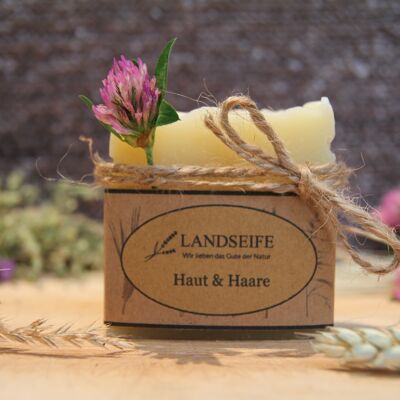 Organic natural soap - flowery shower soap