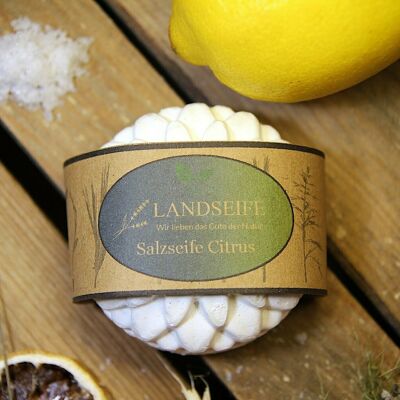 Organic Salt Soap Citrus - Organic Natural Soap