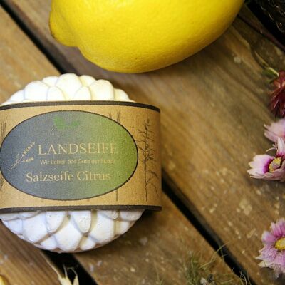Organic Salt Soap Citrus - Organic Natural Soap