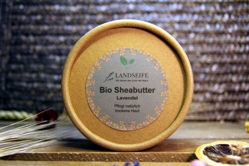 Bio Sheabutter Lavendel - die natürliche Hautpflege mit Lavendelduft