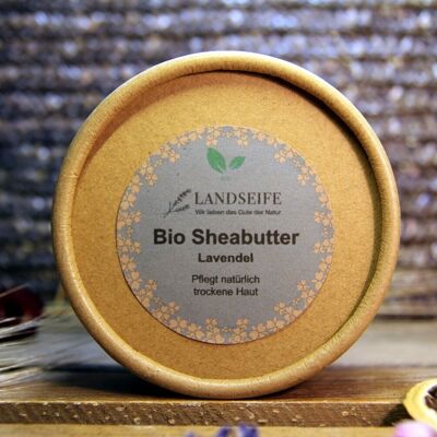 Bio Sheabutter Lavendel - die natürliche Hautpflege mit Lavendelduft