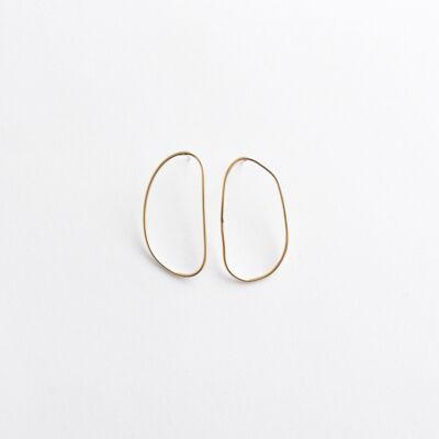 Volute Collection - Earrings - Wide curve