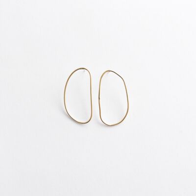 Collection Volute - Boucles d’oreilles - Courbe large
