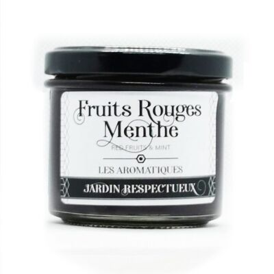 Fruits rouge menthe
