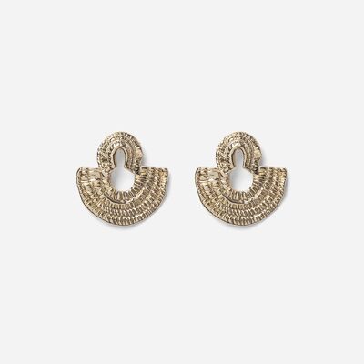 Boucle d'oreille olympe dore