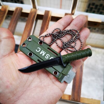 Portable mini army knife can cut outdoor tools