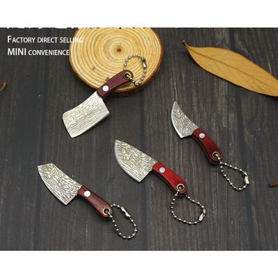 Portable Gadget Key Pendant Mini Knife Key Chain Pendant