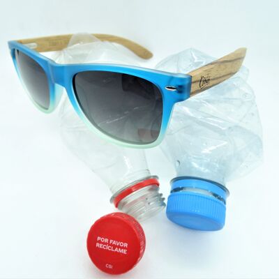 SUNGLASSES way recycled pet- blue
