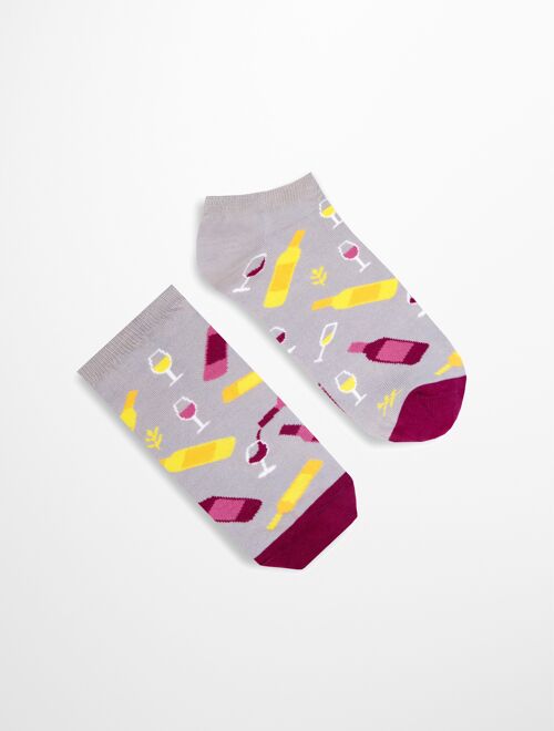 Wine short socks | Wine Socks | Unisex Socks |