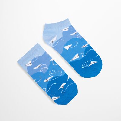 Paper Planes short socks | Planes Socks | Unisex Socks |