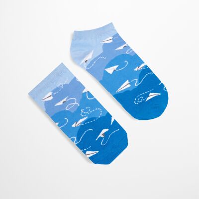 Paper Planes short socks | Planes Socks | Unisex Socks |