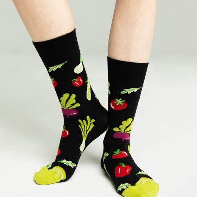 Chaussettes végétales | Chaussettes végétales | Chaussettes de jardin | Chaussettes amoureux de la nature | Chaussettes unisexes