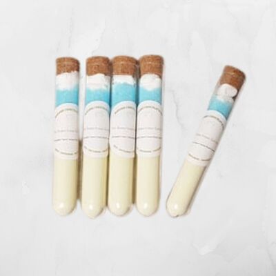 Vials for the preparation of Milk Shake Strawberry / Marshmallow BLUE