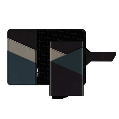 Card Case Plus Wallet Snap 2-en-1 Noir