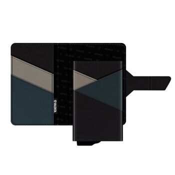 Card Case Plus Wallet Snap 2-en-1 Noir 1