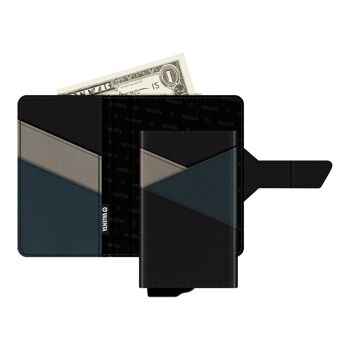 Card Case Plus Wallet Snap 2-en-1 Noir 2