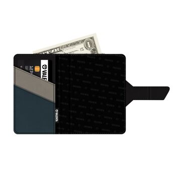 Card Case Plus Wallet Snap 2-en-1 Bleu 2