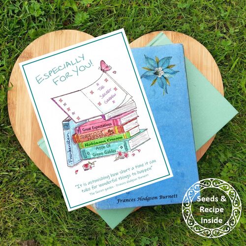 Literary Seed & Recipe Card - Secret Garden