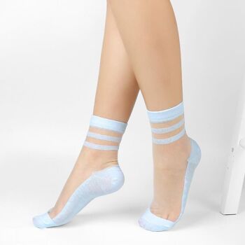 NINA - Ocean - La chaussette en voile durable, confortable & Stylée -Parfait pour Fêtes de Mères 2024 1