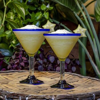 Verres à Martini du Mexique en lot de 2 Traditionnel 3