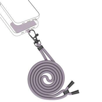 Lanière universelle pour téléphone Snap Violet 1