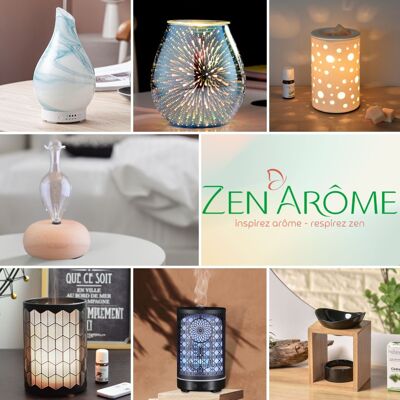 Sale Pack Diffusers + 3 Essential Oils offered