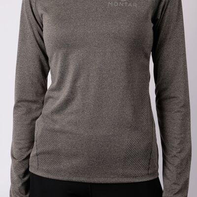 Birgitte Base layer - black melange