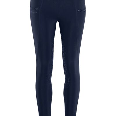 Junior Crystal Pull-On Tights - Navy, Fullgrip