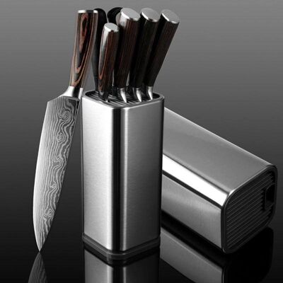 Knife holder - stainless steel