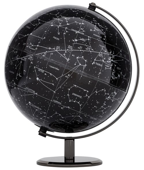 Globo terrestre con luz emform ø 25 cms. milky way black light