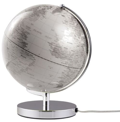 Globo terrestre con luz emform ø 25 cms. terra white light