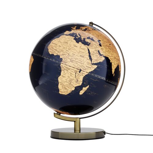 Globo terrestre con luz emform ø 30 cms. stellar noblesse light