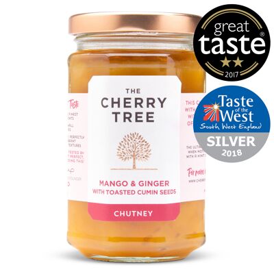 Chutney di mango e zenzero con semi di cumino tostati