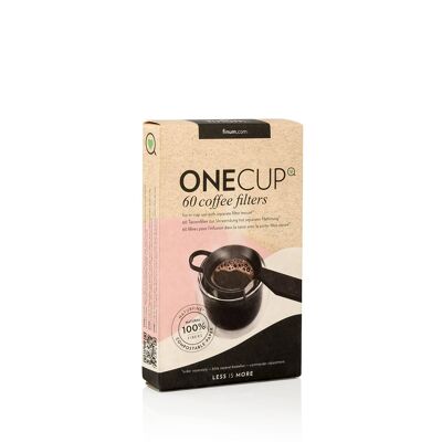 60 ONECUP Kaffeefilter (sin filtro)
